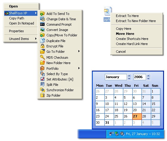 ShellToys XP Screenshot